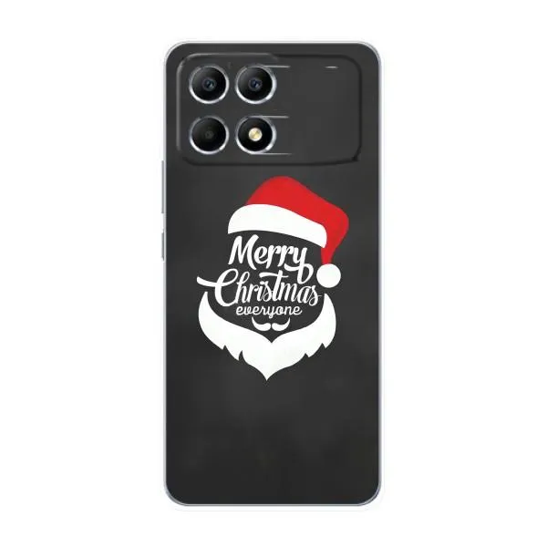 Чехол с принтом «Санта Крисмас» для Xiaomi POCO F6