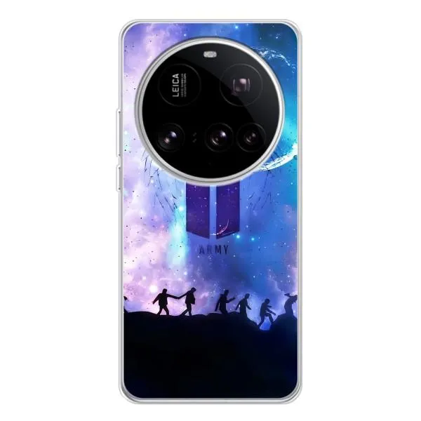 Чехол с принтом «Army BTS» для Xiaomi POCO F7 Pro Чехол с принтом «Army BTS» для Xiaomi POCO F7 Pro