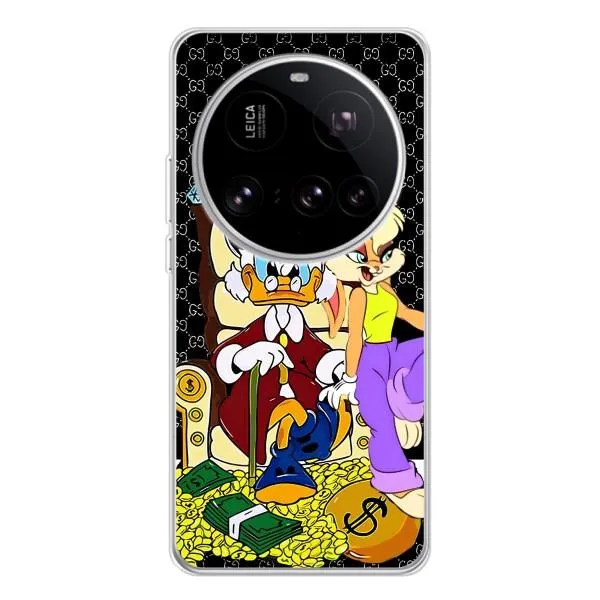 Чехол с принтом «Стильная Утка» для Xiaomi POCO F7 Pro Чехол с принтом «Стильная Утка» для Xiaomi POCO F7 Pro