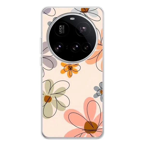 Чехол с принтом «Разноцветные цветы» для Xiaomi POCO F7 Pro Чехол с принтом «Разноцветные цветы» для Xiaomi POCO F7 Pro