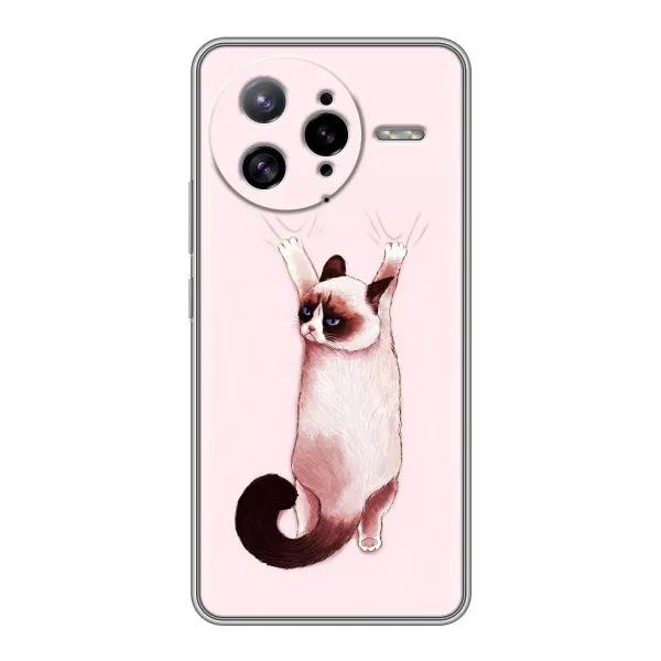 Чехол с принтом «Котик падает» для Xiaomi POCO F7 Ultra Чехол с принтом «Котик падает» для Xiaomi POCO F7 Ultra