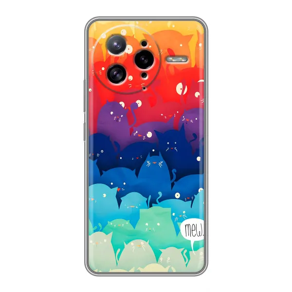 Чехол с принтом «Mew» для Xiaomi POCO F7 Ultra Чехол с принтом «Mew» для Xiaomi POCO F7 Ultra