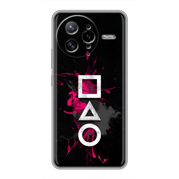 Чехол с принтом «Символы Игра кальмара» для Xiaomi POCO F7 Ultra