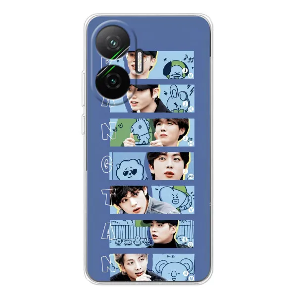 Чехол с принтом «Bangtan» для Xiaomi POCO F7 Чехол с принтом «Bangtan» для Xiaomi POCO F7