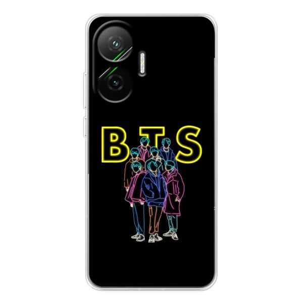 Чехол с принтом «BTS стайл» для Xiaomi POCO F7 Чехол с принтом «BTS стайл» для Xiaomi POCO F7