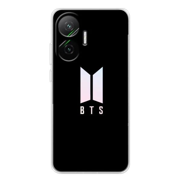 Чехол с принтом «Лого BTS» для Xiaomi POCO F7 Чехол с принтом «Лого BTS» для Xiaomi POCO F7