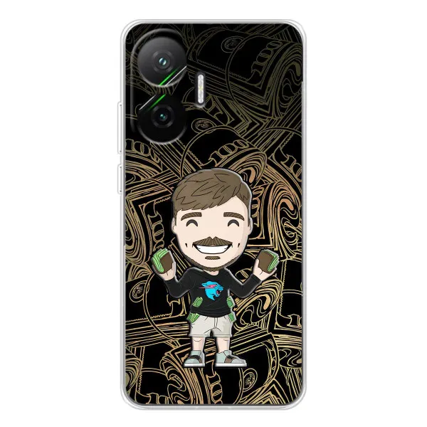 Чехол с принтом «Mister Beast» для Xiaomi POCO F7