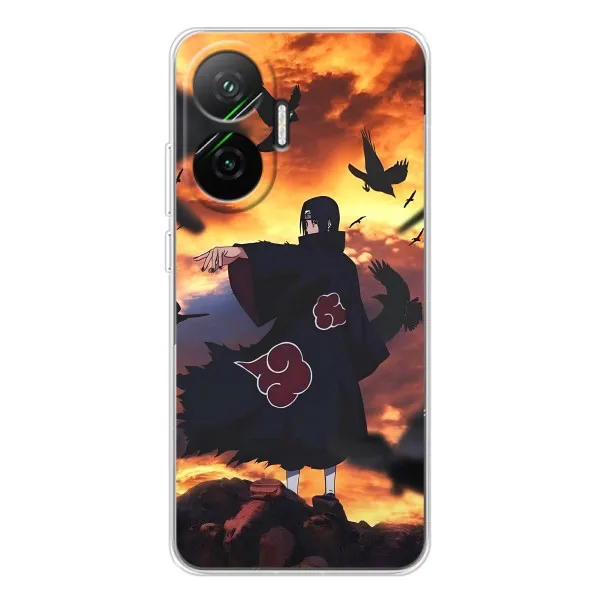 Чехол с принтом «Итачи с воронами» для Xiaomi POCO F7