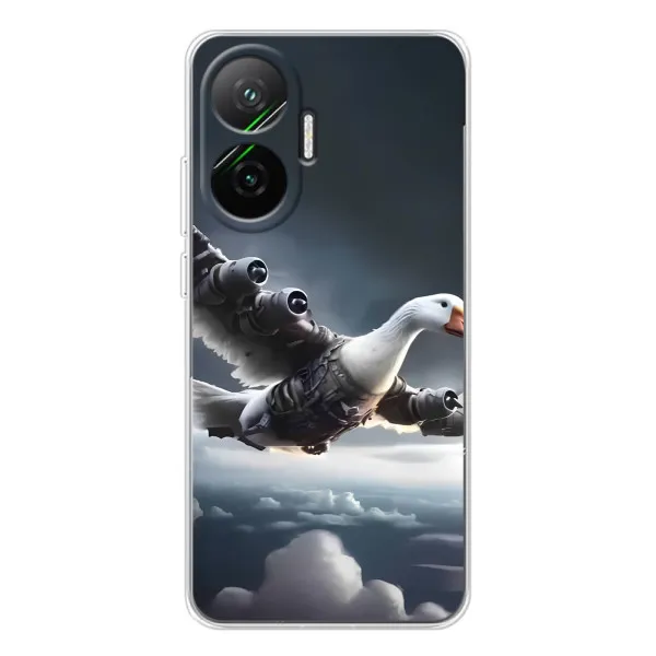 Чехол с принтом «Бомбардини гусини» для Xiaomi POCO F7 Чехол с принтом «Бомбардини гусини» для Xiaomi POCO F7