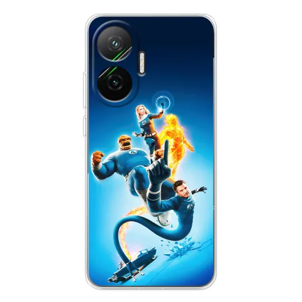 Чехол с принтом «Герои Фантастическая Четверка» для Xiaomi POCO F7 Чехол с принтом «Герои Фантастическая Четверка» для Xiaomi POCO F7
