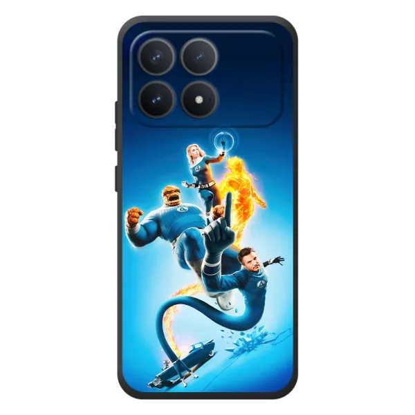 Чехол с принтом «Герои Фантастическая Четверка» для Xiaomi Poco F8 Pro Чехол с принтом «Герои Фантастическая Четверка» для Xiaomi Poco F8 Pro