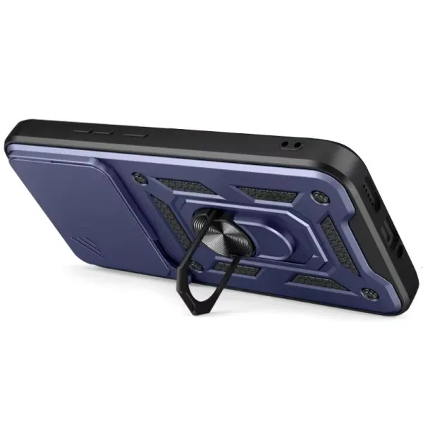Чехол Ummi Camshield Serge Ring для Xiaomi Poco F8 Ultra — Синий — фото 2 Чехол Ummi Camshield Serge Ring для Xiaomi Poco F8 Ultra — Синий — фото 2
