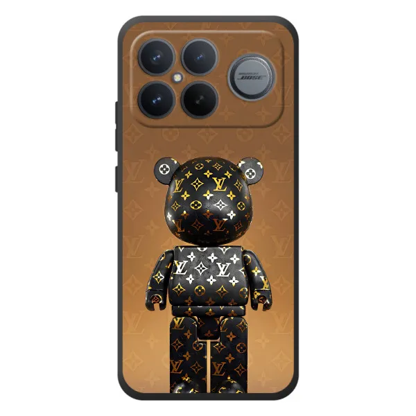 Чехол с принтом «Bearbrick» для Xiaomi Poco F8 Ultra