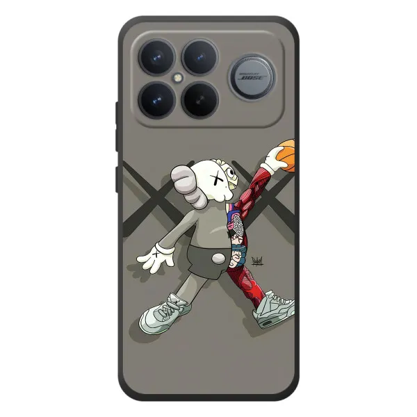 Чехол с принтом «Беарбрик Джордан» для Xiaomi Poco F8 Ultra