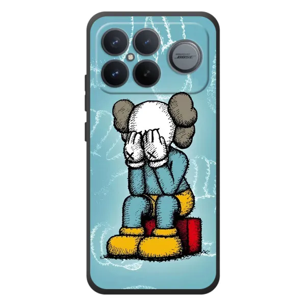 Чехол с принтом «Плач Bearbrick» для Xiaomi Poco F8 Ultra