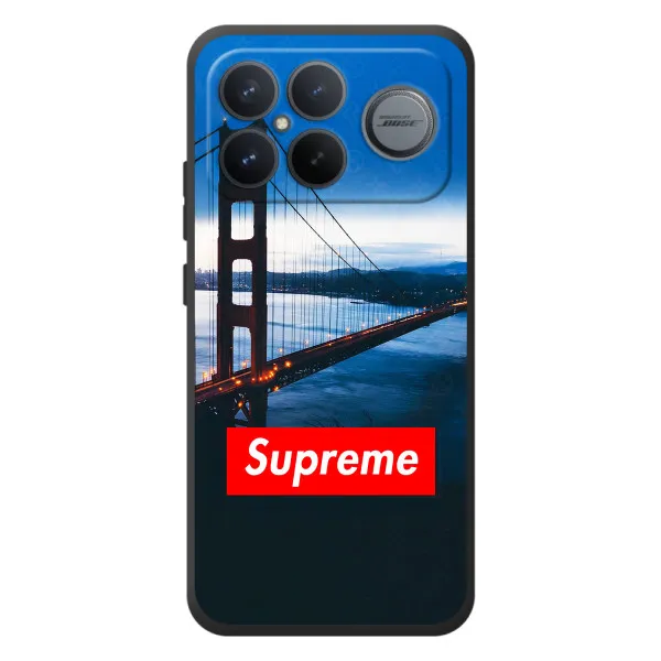 Чехол с принтом «Стиль Supreme» для Xiaomi Poco F8 Ultra Чехол с принтом «Стиль Supreme» для Xiaomi Poco F8 Ultra