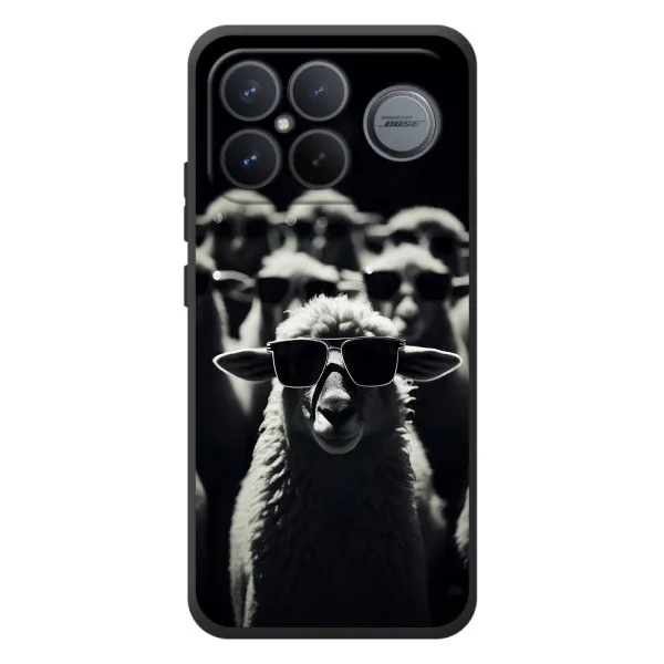 Чехол с принтом «Овечка в очках» для Xiaomi Poco F8 Ultra Чехол с принтом «Овечка в очках» для Xiaomi Poco F8 Ultra