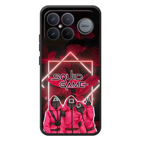 Чехол с принтом «Охранники Игра кальмара» для Xiaomi Poco F8 Ultra Чехол с принтом «Охранники Игра кальмара» для Xiaomi Poco F8 Ultra