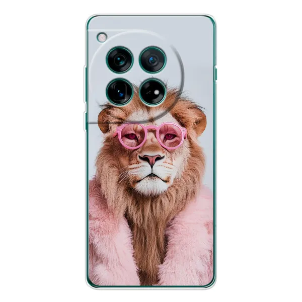 Чохол з принтом «Лев в окулярах» для Xiaomi Poco F9 Ultra