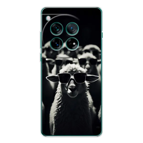 Чохол з принтом «Овечка в окулярах» для Xiaomi Poco F9 Ultra