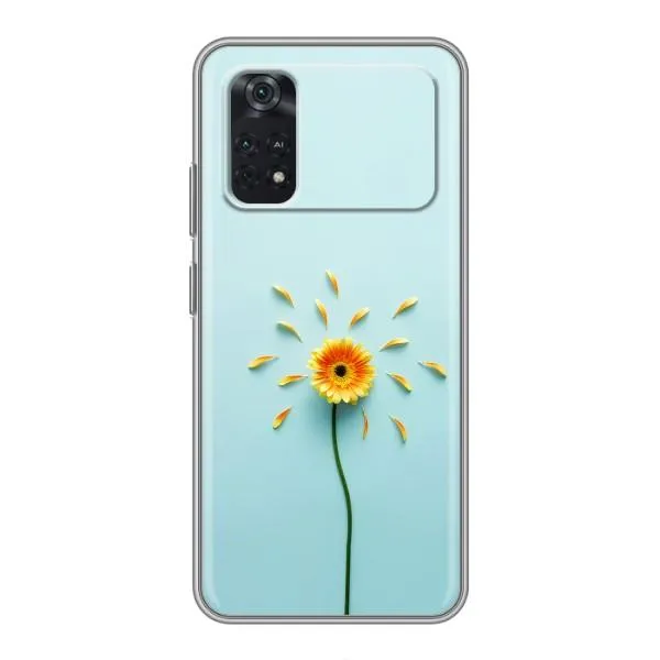 Чехол с принтом «Желтый цветок» для Xiaomi POCO M4 Pro 5G Чехол с принтом «Желтый цветок» для Xiaomi POCO M4 Pro 5G