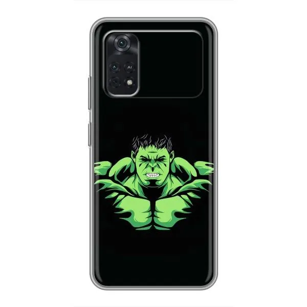 Чехол с принтом «Зелёный Халк» для Xiaomi POCO M4 Pro 5G Чехол с принтом «Зелёный Халк» для Xiaomi POCO M4 Pro 5G