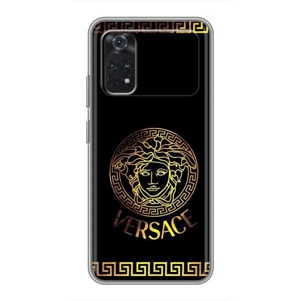 Чехол с принтом «Logo Versace» для Xiaomi POCO M4 Pro 5G Чехол с принтом «Logo Versace» для Xiaomi POCO M4 Pro 5G