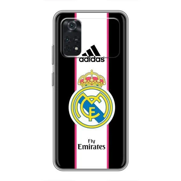 Чехол с принтом «лого Real Madrid» для Xiaomi POCO M4 Pro 5G