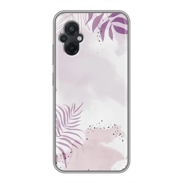 Чехол с принтом «Фиолетовые листья» для Xiaomi POCO M5 Чехол с принтом «Фиолетовые листья» для Xiaomi POCO M5