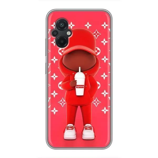 Чехол с принтом «Модный стиль» для Xiaomi POCO M5