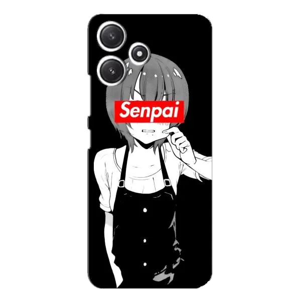 Чехол с принтом «Senpai» для Xiaomi POCO M6 Pro (5G) Чехол с принтом «Senpai» для Xiaomi POCO M6 Pro (5G)