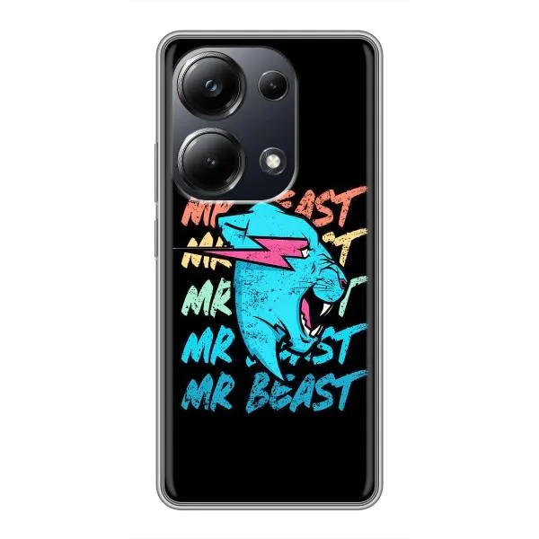 Чехол с принтом «logo Mr beast» для Xiaomi POCO M6 Pro