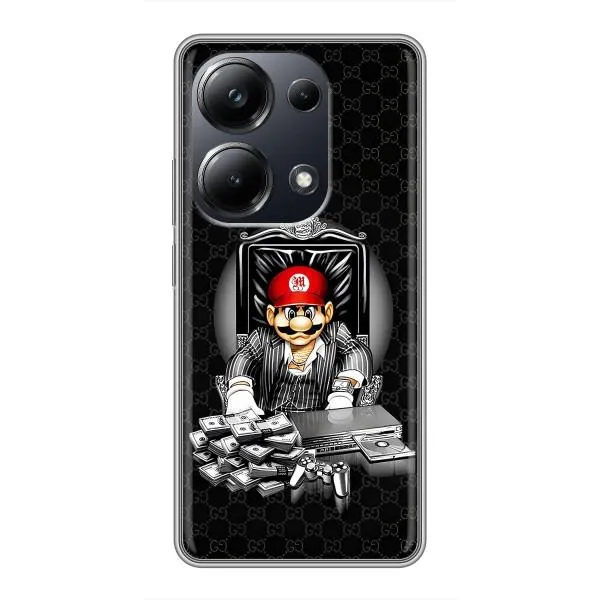 Чехол с принтом «Супер Марио» для Xiaomi POCO M6 Pro