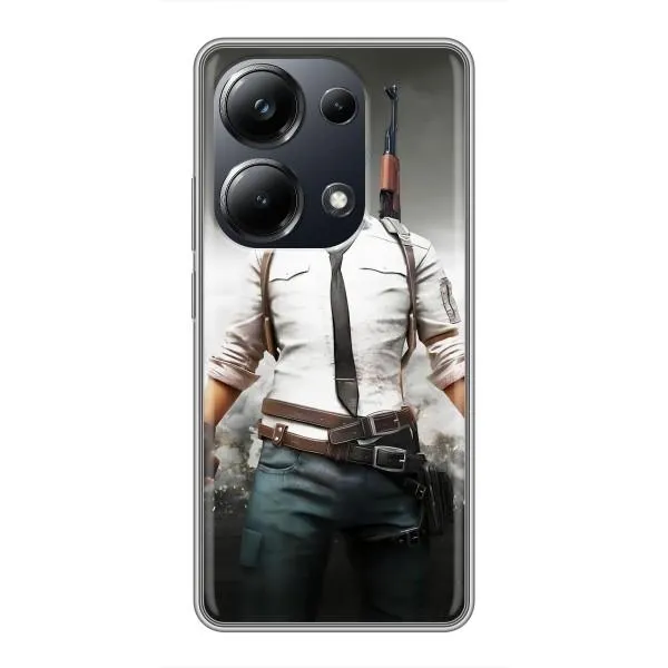 Чохол з принтом «Пабг мен» для Xiaomi POCO M6 Pro Чохол з принтом «Пабг мен» для Xiaomi POCO M6 Pro