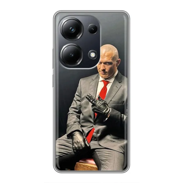 Чехол с принтом «Усик Hitman» для Xiaomi POCO M6 Pro Чехол с принтом «Усик Hitman» для Xiaomi POCO M6 Pro