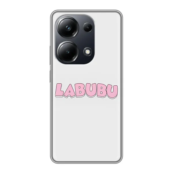 Чехол с принтом «Лого Лабубу» для Xiaomi POCO M6 Pro