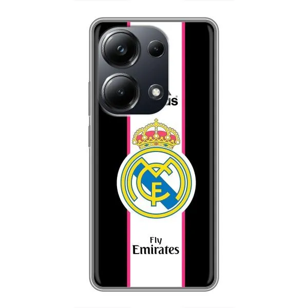 Чехол с принтом «лого Real Madrid» для Xiaomi POCO M6 Pro Чехол с принтом «лого Real Madrid» для Xiaomi POCO M6 Pro