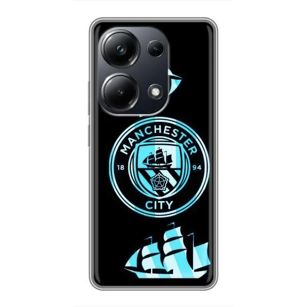 Чехол с принтом «ФК Манчестер Сити» для Xiaomi POCO M6 Pro Чехол с принтом «ФК Манчестер Сити» для Xiaomi POCO M6 Pro