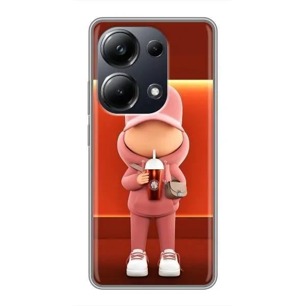 Чехол с принтом «С Кофе» для Xiaomi POCO M6 Pro