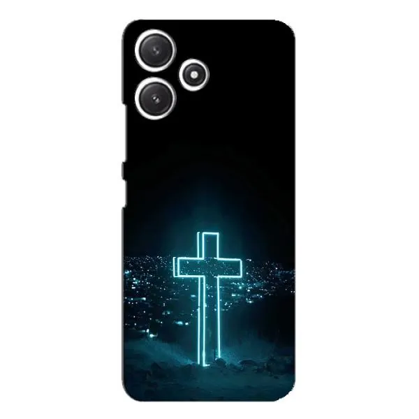 Чехол с принтом «Крест и город» для Xiaomi POCO M6