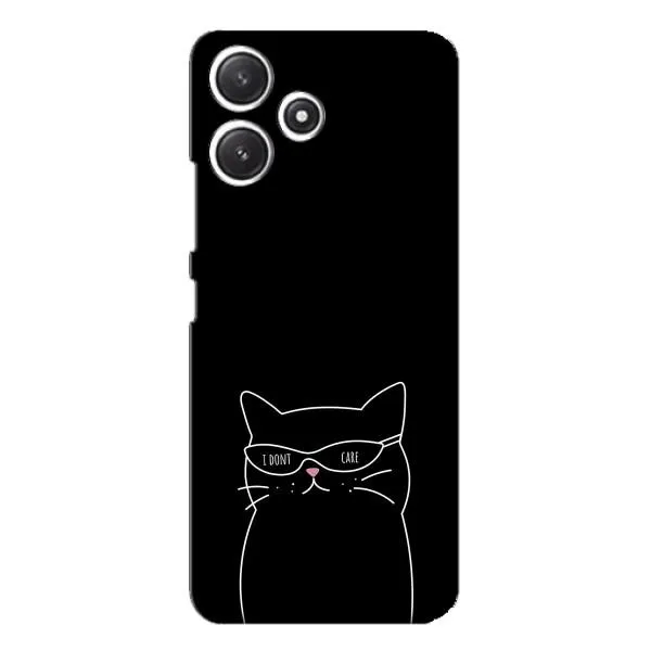 Чехол с принтом «Равнодушный кот» для Xiaomi POCO M6 Чехол с принтом «Равнодушный кот» для Xiaomi POCO M6