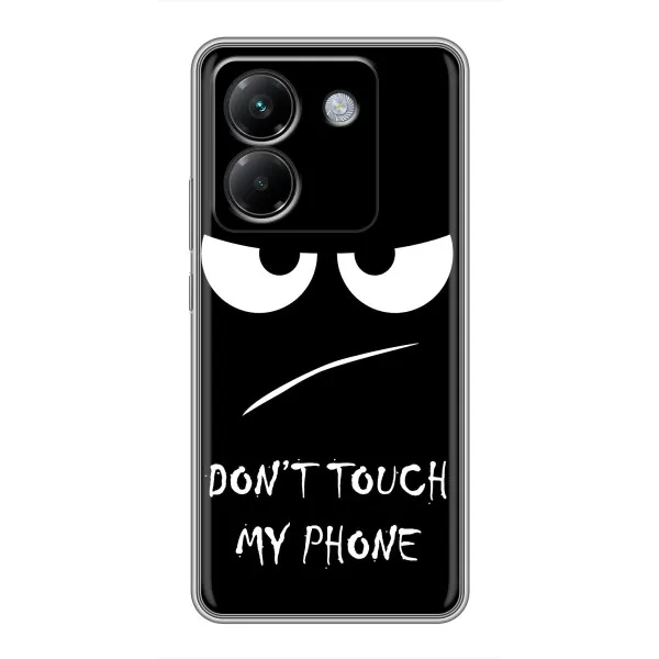 Чехол с принтом «Dont Touch» для Xiaomi Poco M7 Pro 5G
