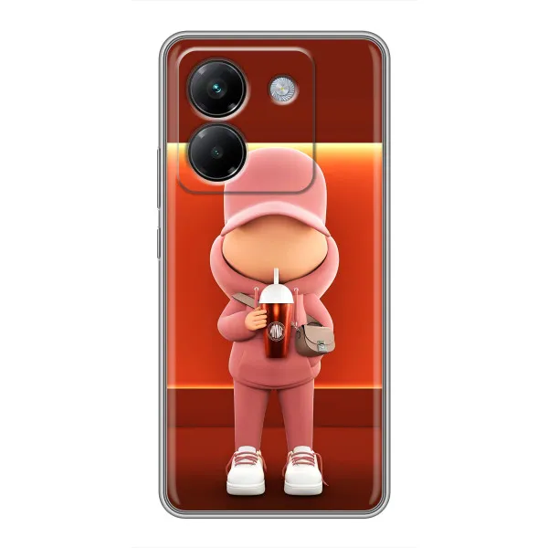 Чехол с принтом «С Кофе» для Xiaomi Poco M7 Pro 5G Чехол с принтом «С Кофе» для Xiaomi Poco M7 Pro 5G