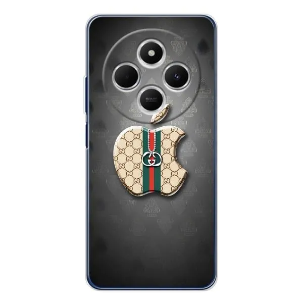 Чохол з принтом «Apple gucci» для Xiaomi POCO M7 Чохол з принтом «Apple gucci» для Xiaomi POCO M7