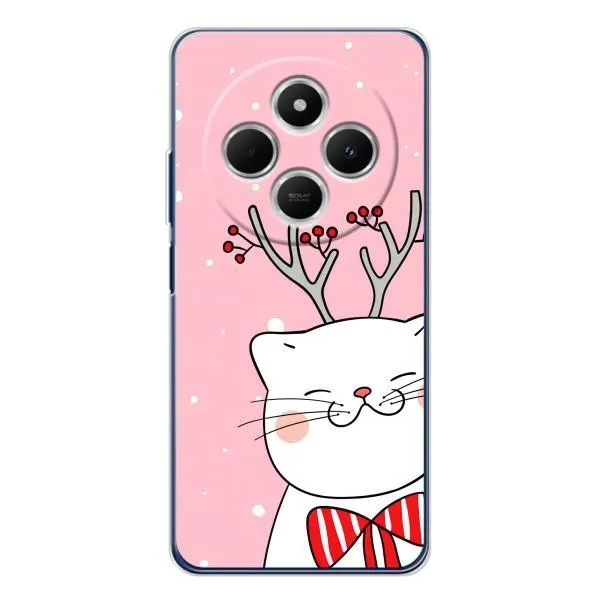 Чехол с принтом «Зимний кот» для Xiaomi POCO M7 Чехол с принтом «Зимний кот» для Xiaomi POCO M7