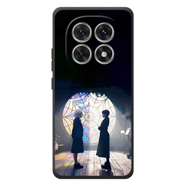 Чехол с принтом «Уэнздей и Инид» для Xiaomi Poco M8