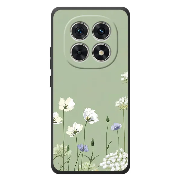 Чохол з принтом «Квіти на зеленому» для Xiaomi Poco M8