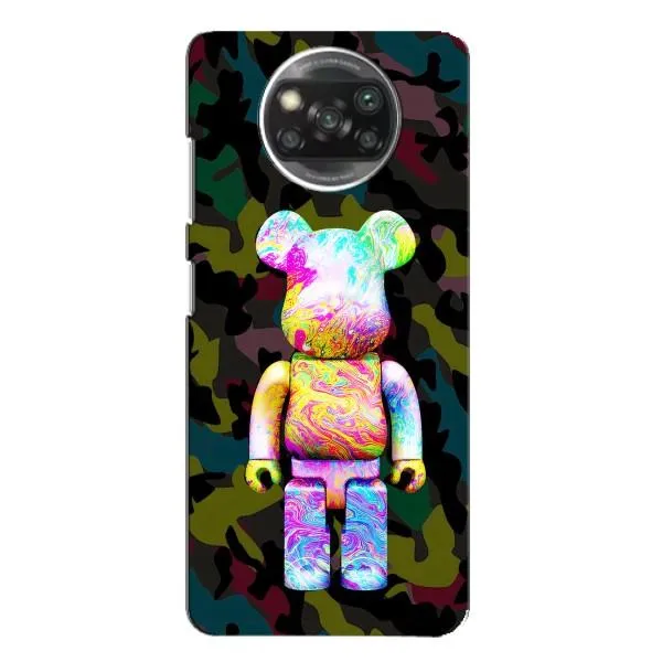 Чохол з принтом «Яскравий Bearbrick» для Xiaomi POCO X3 Pro
