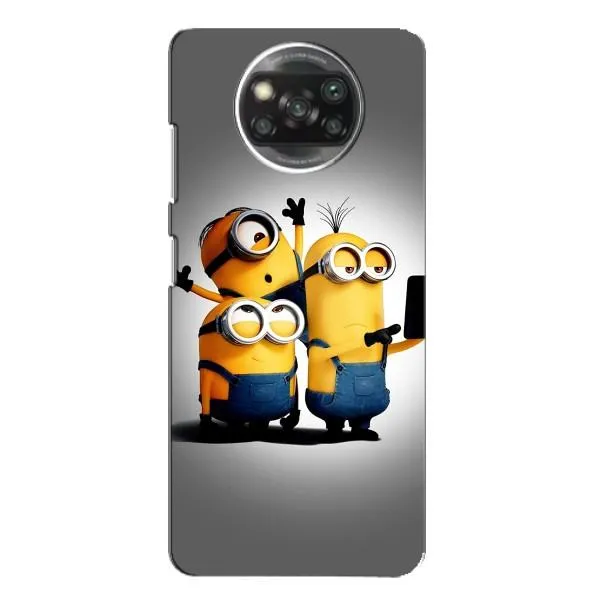 Чехол с принтом «Три миньона» для Xiaomi POCO X3 Pro Чехол с принтом «Три миньона» для Xiaomi POCO X3 Pro