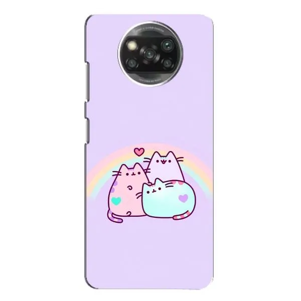 Чехол с принтом «Радужные котики» для Xiaomi POCO X3 Pro Чехол с принтом «Радужные котики» для Xiaomi POCO X3 Pro